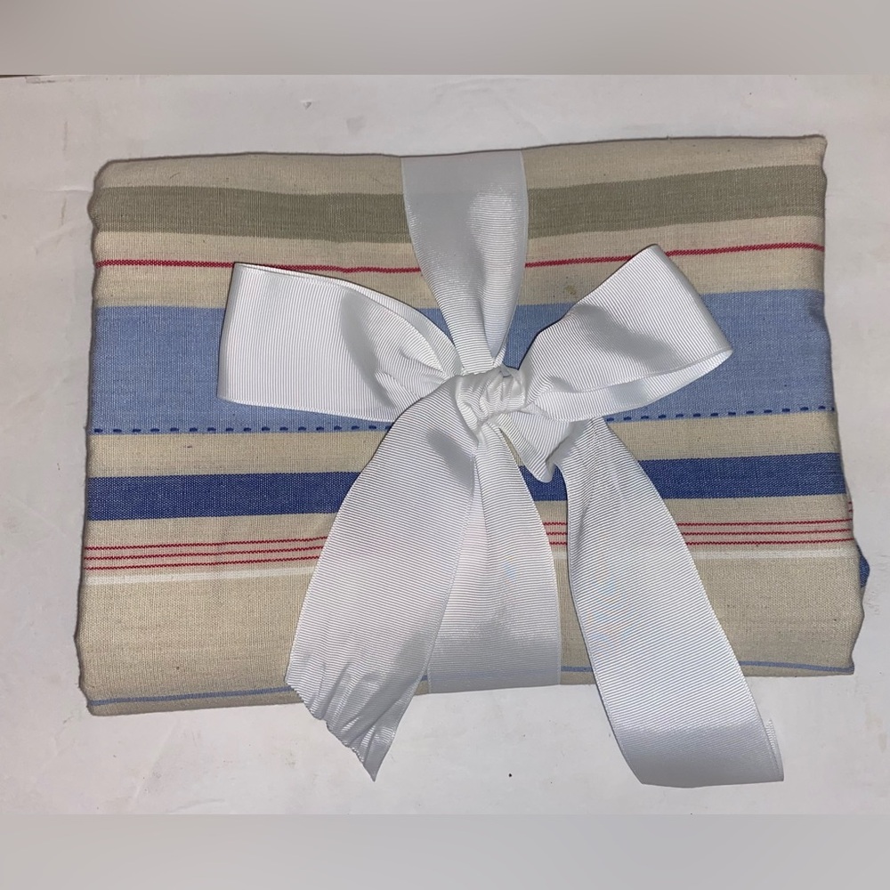 100% Cotton Striped 50x68 Tablecloth